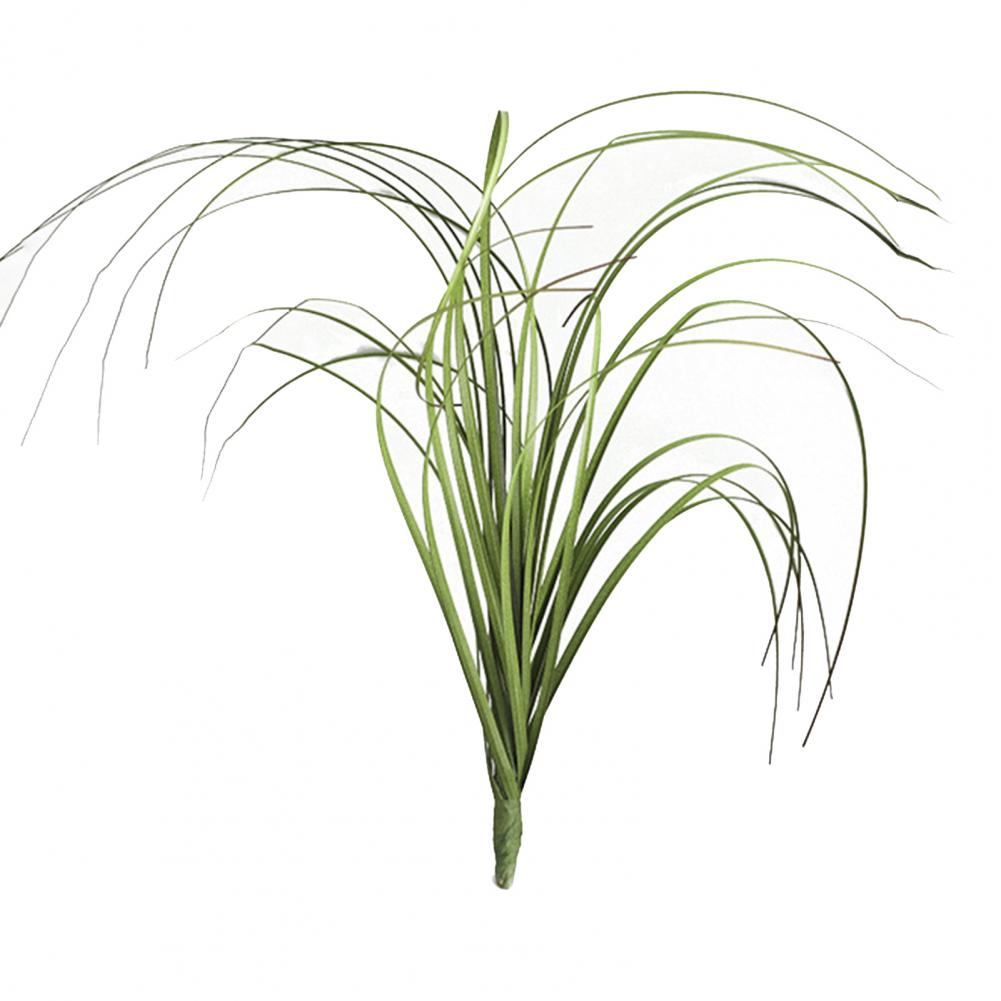 

1 Branch 35/42cm Artificial Plant Beautiful Fresh-keeping Flexible Desktop Artificial Onion Grass Leaves Umbrella Party Supplies XXL темно-зелений колір