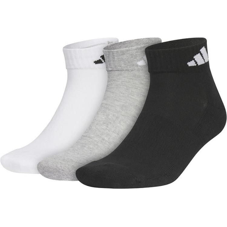 Adidas Ankle Socks Unisex 3 Pack JC9270 S