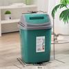 Large Capacity Flip Lid Trash Can for Restaurant, Kitchen, and Office