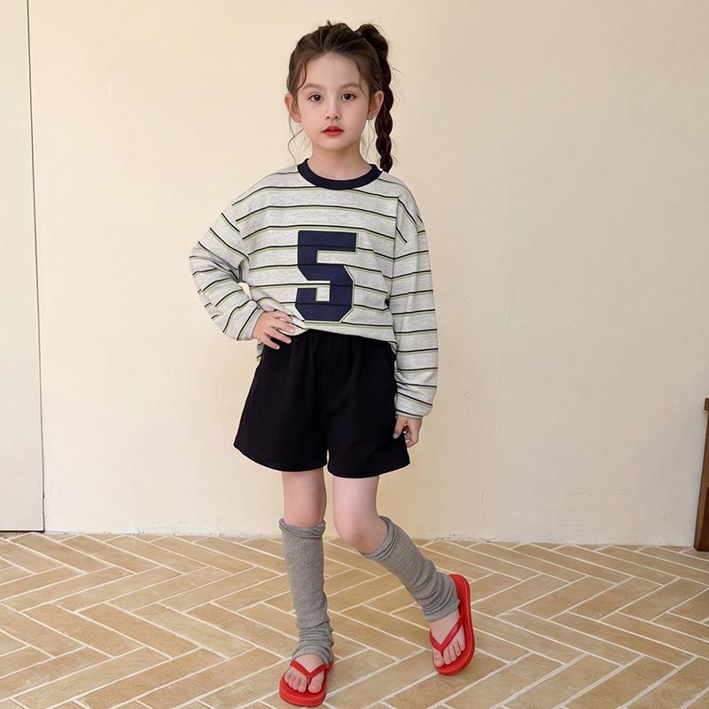 Kids' Cotton Soft Korean-Style Casual Shorts - Simple, Stylish Fashion Pants