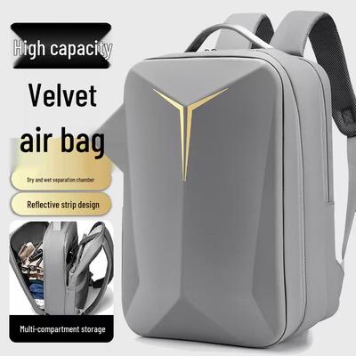 Sac à dos pour ordinateur portable haut de gamme imperméable et réfléchissant pour hommes - Sac décontracté pour voyage et école