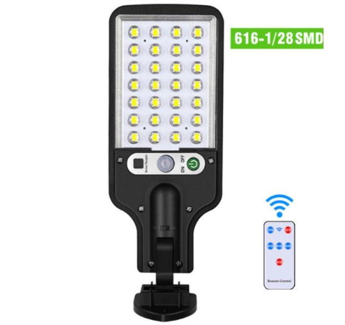 Solar-Powered Remote Control Motion Sensor Outdoor Wall Light