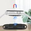 Carregador Sem Fio Portátil Relógio Sucção Magnética Automática Usb Carregador Rápido Base Docking Compatível