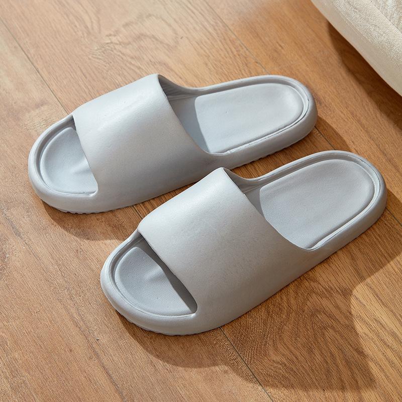 New cool slippers home bathroom slippers bathroom mops men and women Japanese and Korean simple home indoor non-slip sandals