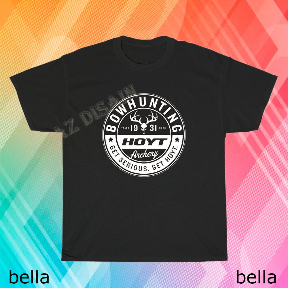 New Hoyt Archery Bow Logo TShirt Funny Size S to 5XL Unisex T-Shirt L