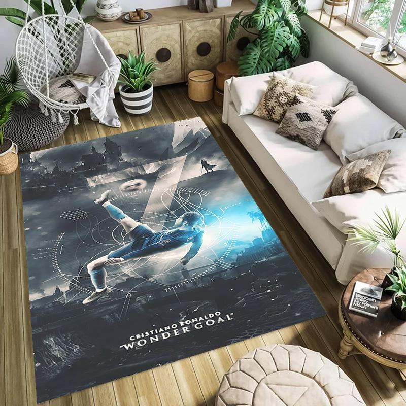 Number 10: Soccer Legend Action carpet Suitable for all seasons Doormat Christmas gifts Bathroom mat Room