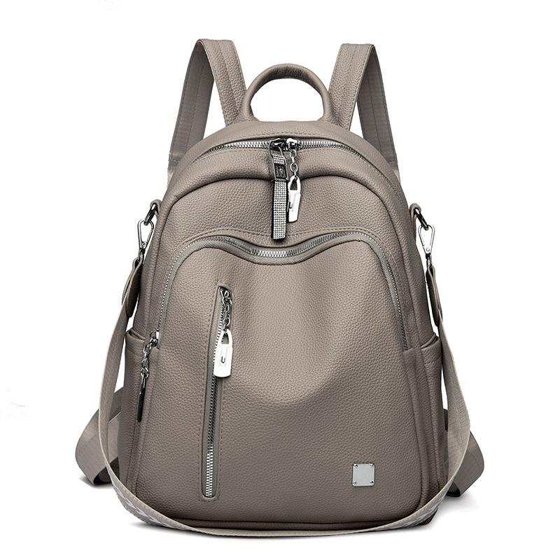 Large-capacity Double-shoulder Bag - Women's Versatile Travel Backpack with Multi-functional Single Shoulder Strap