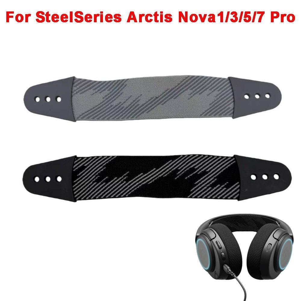 Nylon Replacement Headband Repair Parts Durable Headphone Headband Headband Cushion for SteelSeries Arctis Nova1/3/5/7 Pro