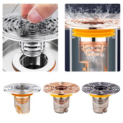Floor Drain Deodorizer Sewer Anti-return Odor Artifact Bathroom Drain Outlet Universal Deodorant Floor Drain Core Cover