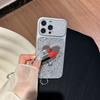 Applicable To Apple 17proMax Glitter Epoxy Mobile Phone Case Love Mirror iPhone16 Lens Rhinestone 15 Protective Case