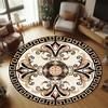 Luxury Round Carpet Mat Rug European Patterns Home Decoration Living Room Bedroom To Enhance Your Interior Decor