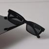 Luxury Sunglasses Women Men Cat Eye Mirror Square Brand Designer Black Sun Glasses Trendy Eyewear Small Frame Cool