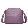 Women's New Shoulder Bag with Large Capacity, Fashionable Solid Color, Middle-aged Women's Mother Bag, Small Square Bag, Crossbody Bag