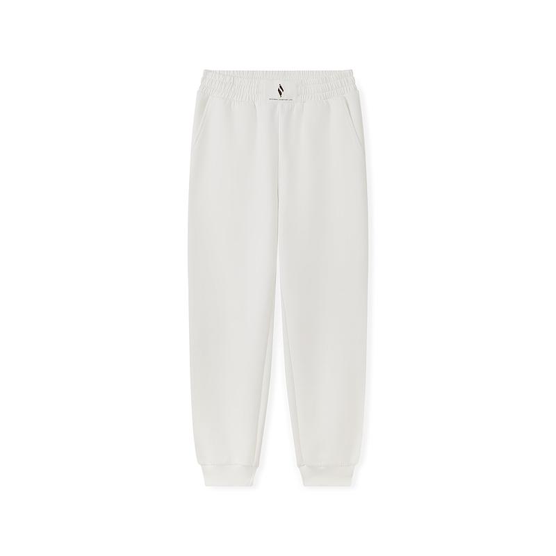 Skechers Cotton Candy White Comfortable Soft Knit Sports Pants Women Pants L425W003-0074 L