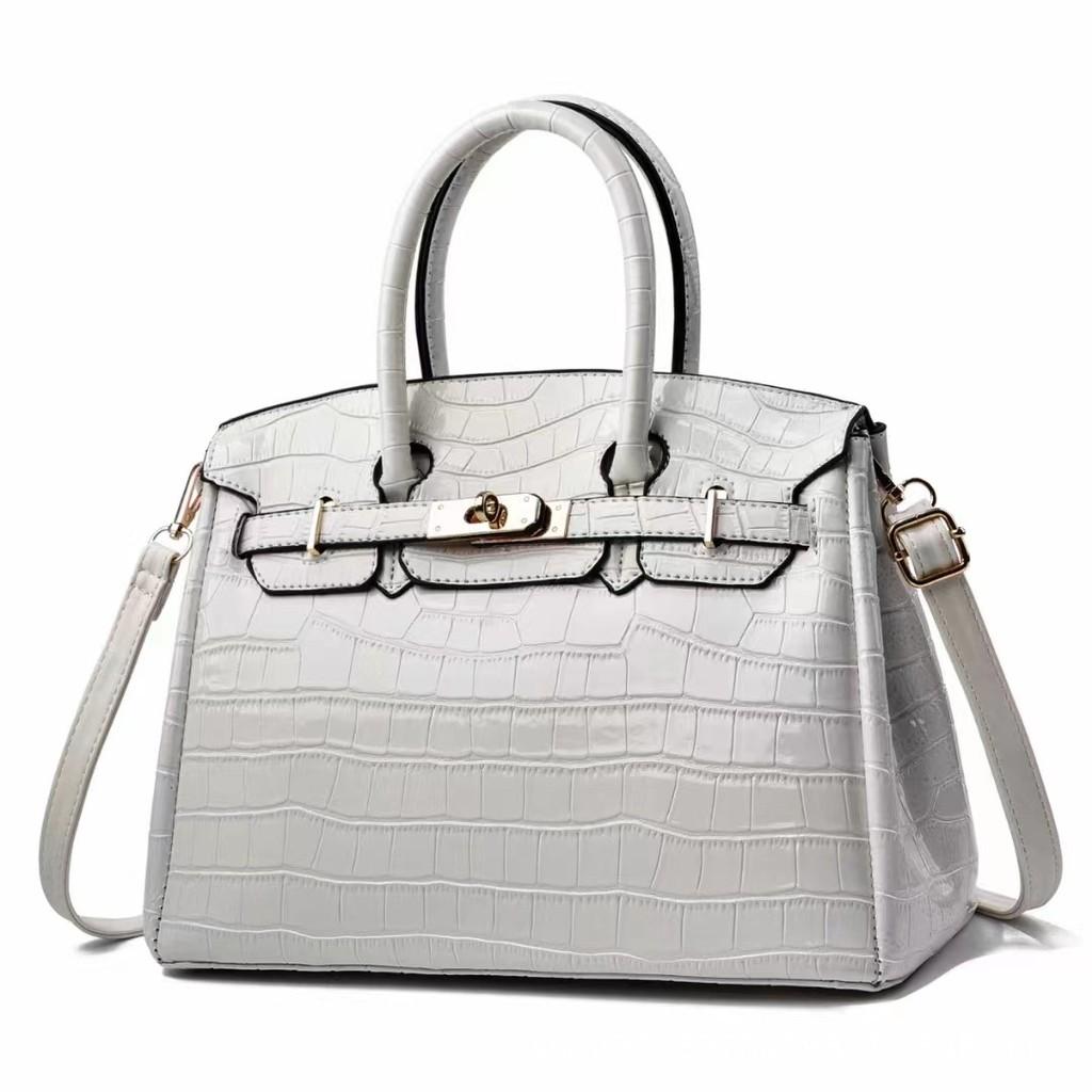 Stylish Pu Leather Women's Shoulder Bag Large Capacity Platinum Style Handbag