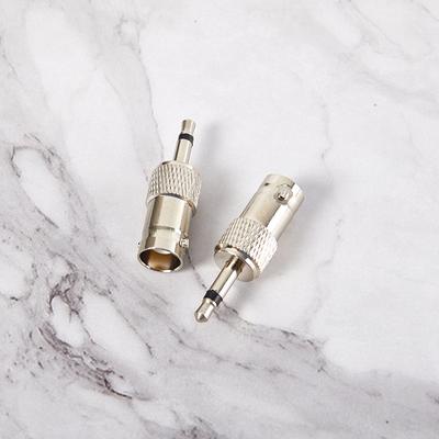 1Pc BNC Female Jack To 3.5mm Mono 1/8" Male Plug RF Coaxial Adapter Bevotop Connectors