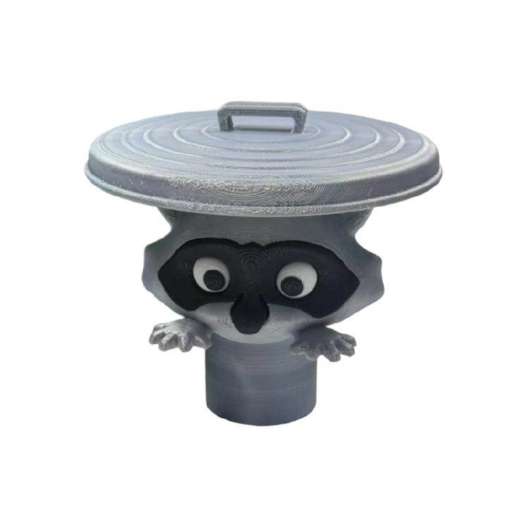 Waschbären Inspirierte Badezimmer Aufbewahrungsorganisatoren Selbstklebend Wandmontiert Toilettenpapierrollenregal Praktische Heimdekorationen