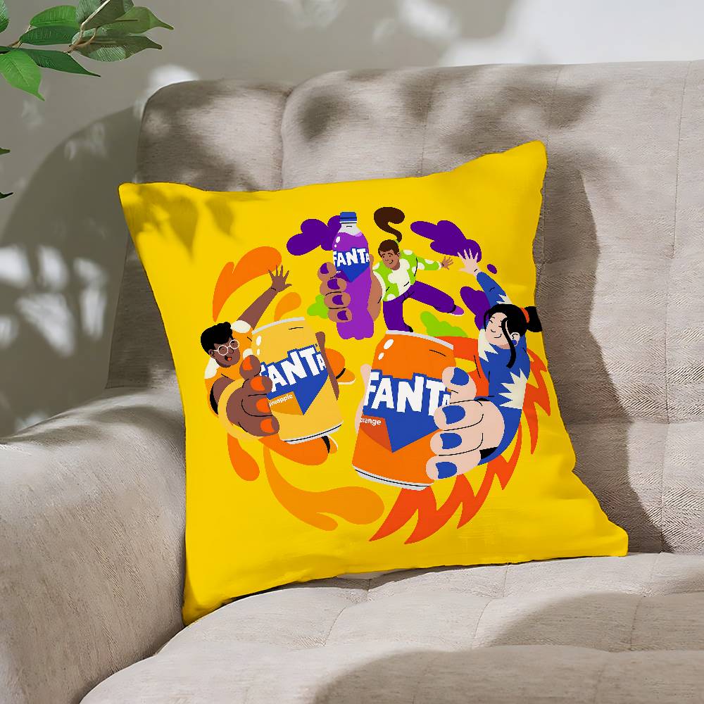 Yammy F-FantaS Pillow Case Cushion Cover Soft Cute Throw Pillow Case For Car Sofa Pillowcase Polyester With Zipper