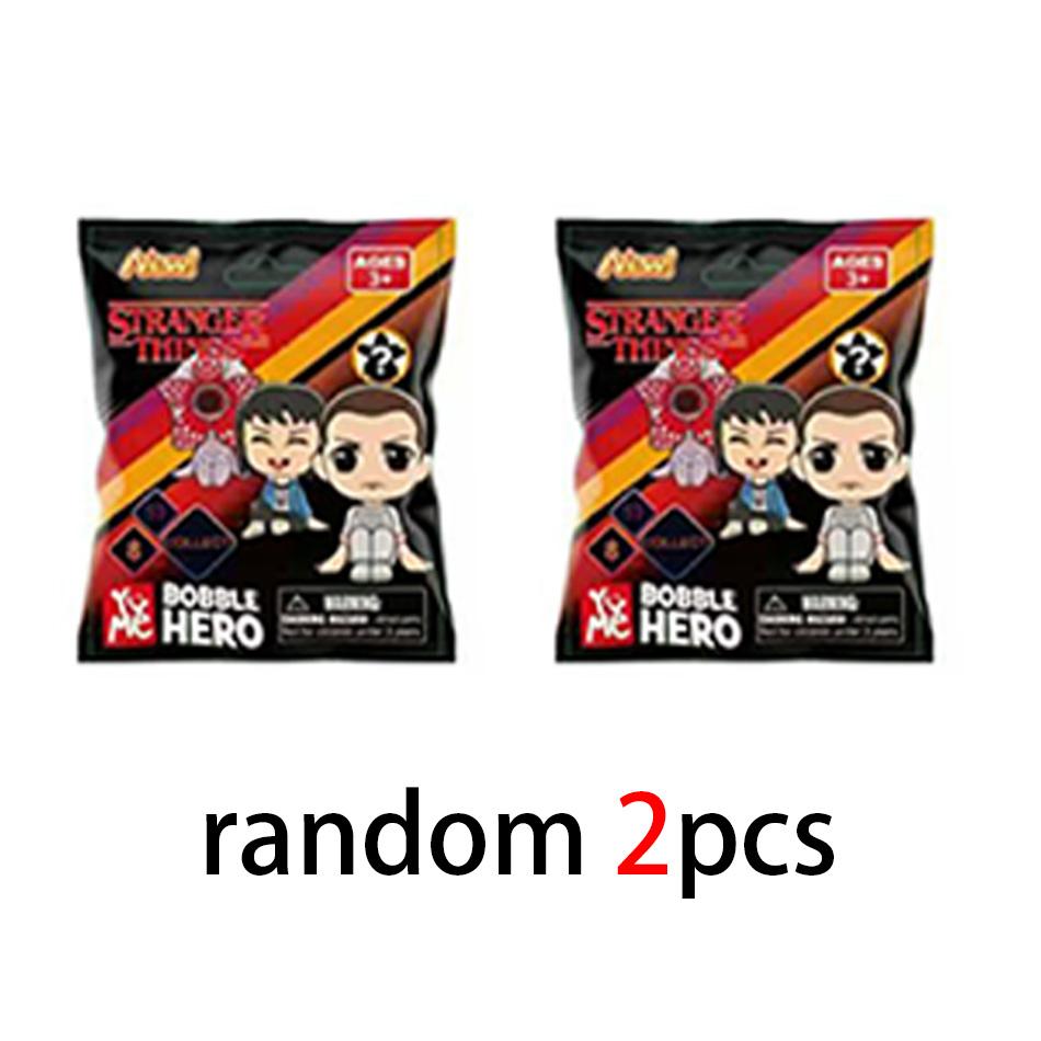 24 шт. Аниме Очень странные дела Фигурка Джейн Айвз/Уилл Байерс/Майк Уилер Blind Box Фигурка на подставке Косплей украшение Фигурки Игрушка подарок