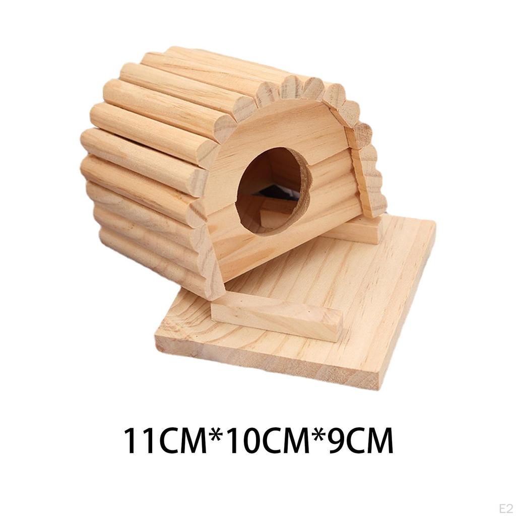 Hamster House Cave Small Animals Habitat Hideaway Pet Hut Cage Accessory for Mice Chinchilla