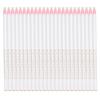 24pcs Multi-Functional Fabric Marking Pencil White Tailor Chalk Pencil  For Tailor
