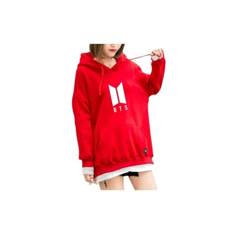 Bts Hoodie Bangtan Hooded Sweatshirt With Stylish Patchwork Design And Spacious Pocket