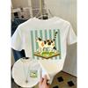 Animal Simple Women's Printed Top Casual Pure Cotton Versatile T-Shirts Women’s