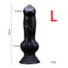 Huge Realistic Wolf Dog Knot Dildo Toy S/M/L/XL/XXL Soft Huge Animal Big Penis Sex Toys Anal Plugs Prostate Suckers Sex Shop