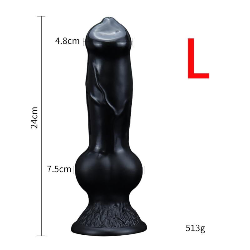 Huge Realistic Wolf Dog Knot Dildo Toy S/M/L/XL/XXL Soft Huge Animal Big Penis Sex Toys Anal Plugs Prostate Suckers Sex Shop