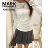 Mark Fairwhale Women's Slim Fit Crew Neck Long Sleeve T-Shirt