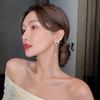 Elegant Bow Pearl Tassel Long Earrings Party Girls 'Luxury Jewelry Korean Fashion Accessories Drop Earrings For Woman