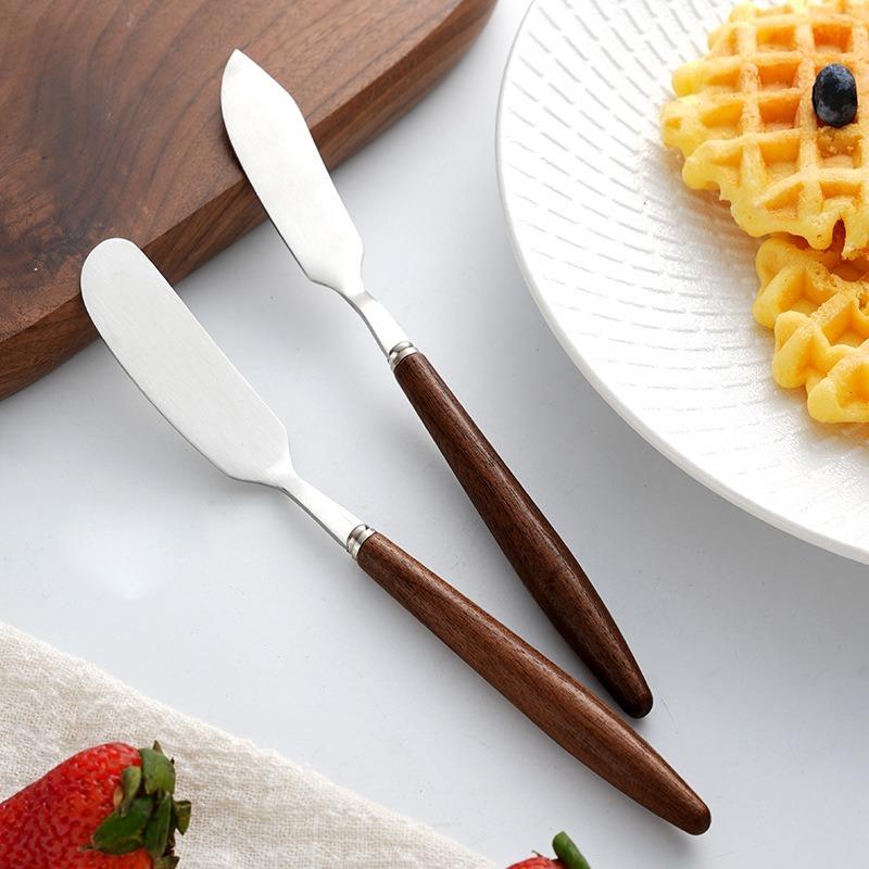 304Stainless Steel Butter Knife Cheese Dessert Jam Knives Cream Bread Cutter Kitchen Tools Knives Butter Spread