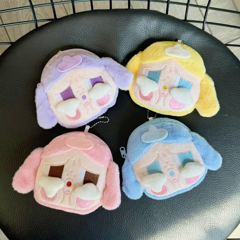 Baby Mini Plush Earphone Case With Short Plush Material For Teens Gift**