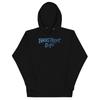 Backstreet Boys - Striped Logo Hoodie Sweatshirt Black New