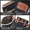 DEVICE Crossroads Canvas Scissor Bag Brown 2-Way -