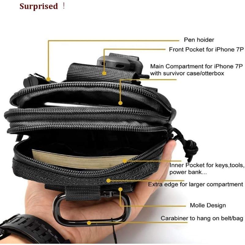 Tactical Leg Bag Fanny Pack Men Camouflage Riding Locomotive Multifunctional Belt Leggings Hanging Waist Bag Pochete Anti Theft