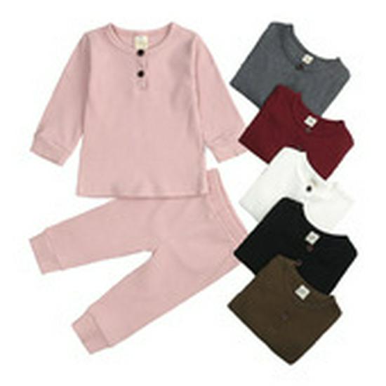 Autumn Leopard Print Pajama Set: Cozy, High-Waist, Unisex Baby, Belly-Warming, Elastic Two-Piece.