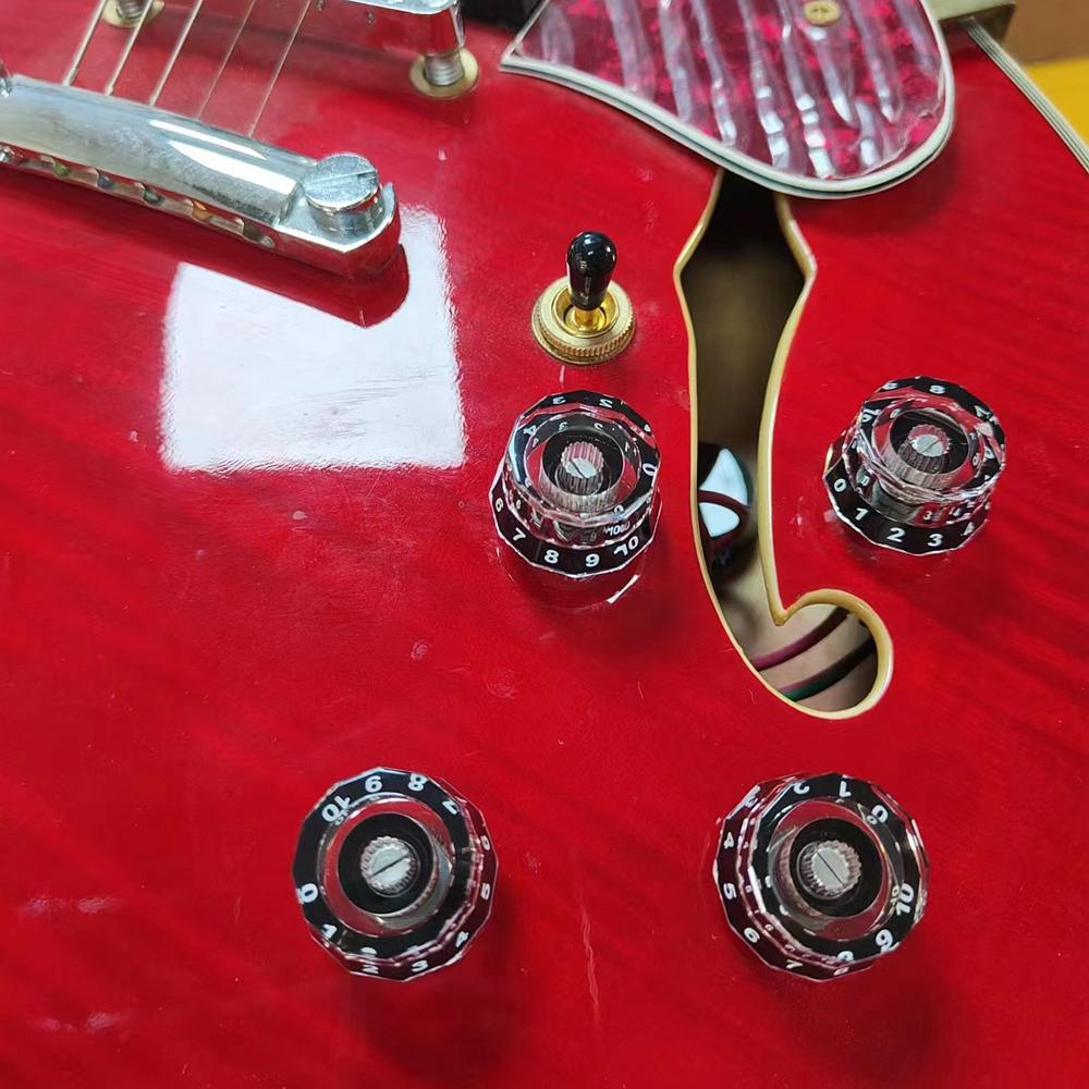 3Pcs4Pcs Electric Guitar Knobs Speed Volume Tone Control Knobs Lampshade Style For Electric Guitars Parts Replacem