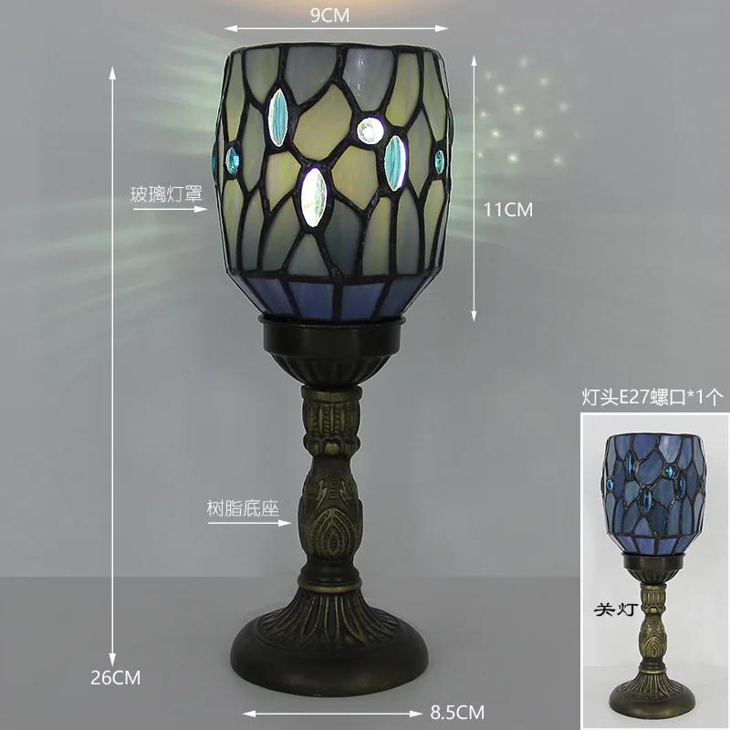 EU /AU /UK /US Plug Mini Retro European-style Bedside Table Lamp for Bedroom Dining Room Study Bar and Coffee Shop