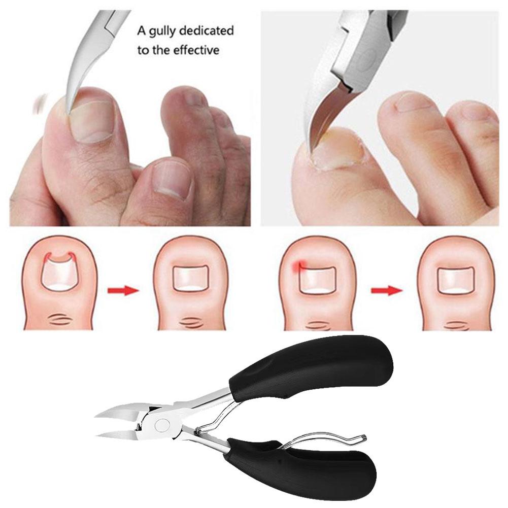 Professional Hawkbill Nail Clippers Thick Nail Dead Skin Remover Super Sharp Curved Blade Nail Tools Paronychia Cutter Foot Care