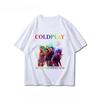 Coldplay Short Sleeve Boys & Girls Summer London Alternative Rock Boys & Girls Printed Casual Graphic  T-shirt