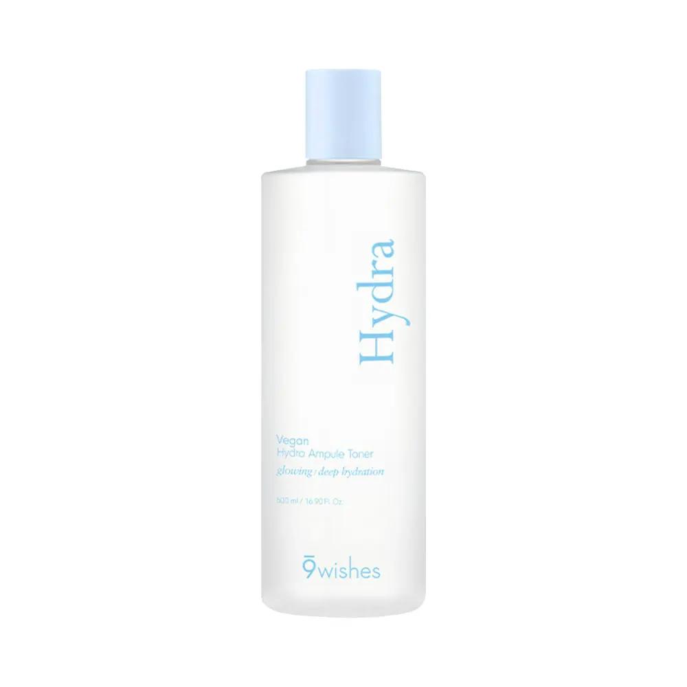 9Wishes Vegan Hydra Ampoule Toner - 100HR Hydration 500ml