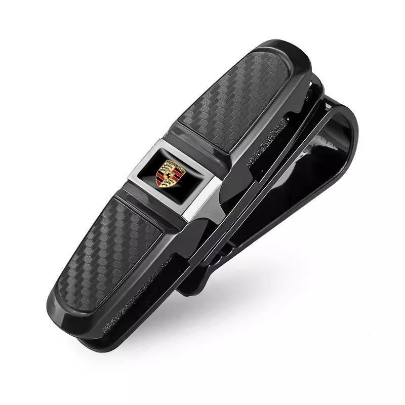 

Car Sunglasses Frame Carbon Fiber Bills Glasses For Porsche Cayenne Panamera Macan 911 718 Taycan Boxster Cayman 918 Pajun серебряный