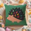 Cartoon Geometric Animal Pattern Pillow Case Pattern Printed Pillowcase for Living Room Sofa Cushion Cover  Bedroom Decor