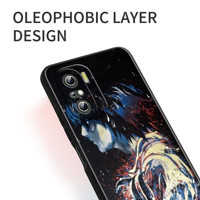 Anime Manga Death Note Ryuk For Xiaomi Redmi Note 12 Turbo 11E 11S 11 11T 10 10S 9 9T 9S Pro Plus 5G Black Phone Case