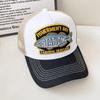 American Retro Baseball Cap Mesh Breathable UPF50+ Unisex Hip Hop Streetwear Adjustable Vintage Sun Hat