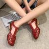 Women 2024 Summer Sandals Low Heel Platform Sandals Female Shoes Sewing Buckle Comfortable Casual Hollow Out Women's Plus Size