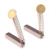 2Pcs High Quality 4.5*5*22.6 Motor Copper Carbon Brush Motor Collector Ring Graphite Diy Accessories