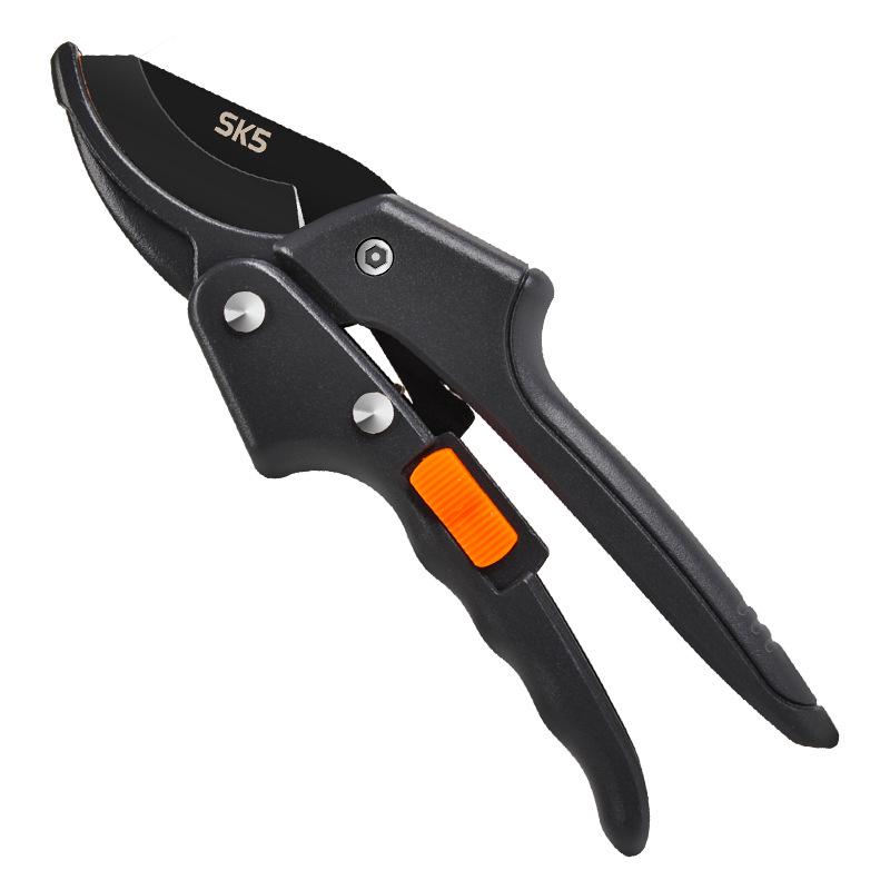 SK5 Stainless Steel Pruning Shears: Multi-Function Garden Scissors for Fruit, Flower, and Tree Care
