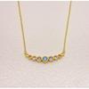 Elegant Rainbow Zircon Collarbone Necklace for Women - Light Luxury Fashion Statement